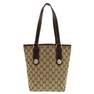 GUCCI Brown Tote Bag